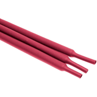 Hellermann Tyton Red 12-4mm 3:1 Glue-Lined Heat Shrink, 1.2m (Suits 6B&S)