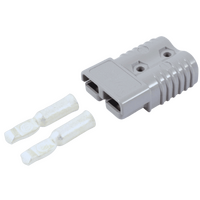 Genuine 120A Grey Anderson Plug Connector with 2AWG Contacts