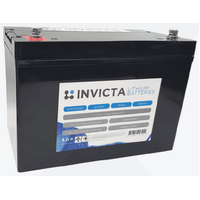 Invicta 12V 100Ah Lithium Battery With 4 Series Functionality