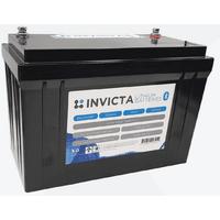 Invicta 12V 125Ah Bluetooth Lithium Battery