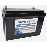 Invicta 12V 125Ah Lithium Battery With 4 Series Functionality