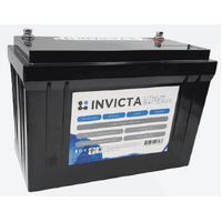 Invicta Lithium 12V, 125Ah, Series Capable Battery