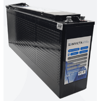 Invicta Lithium Front Terminal / Slimline 12V, 100Ah Bluetooth Battery