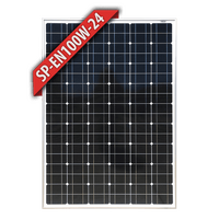 Enerdrive Solar Panel - 100w Mono 24V Black Frame