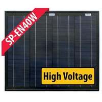 Enerdrive 40W Fixed Mono Black Frame Solar Panel - 24V