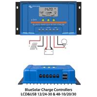 Victron BlueSolar PWM-LCD&USB 12/24V-30A Solar Charge Controller