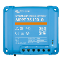 Victron SmartSolar MPPT 75/10 (12/24V-10A) Bluetooth Solar Charge Controller