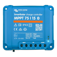 Victron SmartSolar MPPT 75/15 (12/24V-15A) Bluetooth Solar Charge Controller