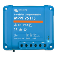 Victron BlueSolar MPPT 75/15 (12/24V-15A) Non-Bluetooth Solar Charge Controller