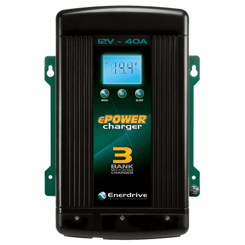 Enerdrive 12V 40A Multi-Bank ePower Battery Charger