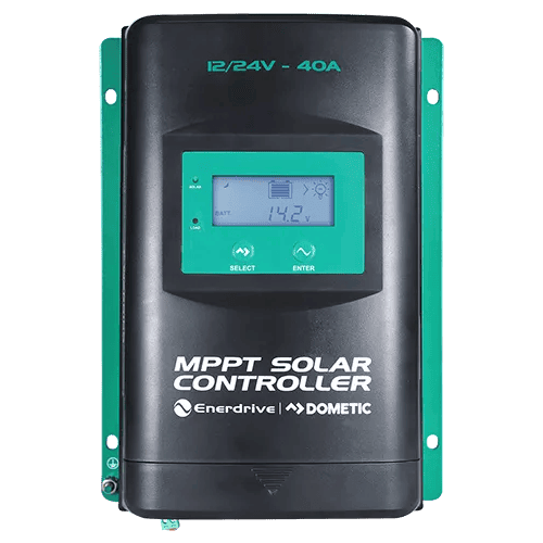 ENERDRIVE MPPT SOLAR CONTROLLER W/DISPLAY - 40AMP 12/24V