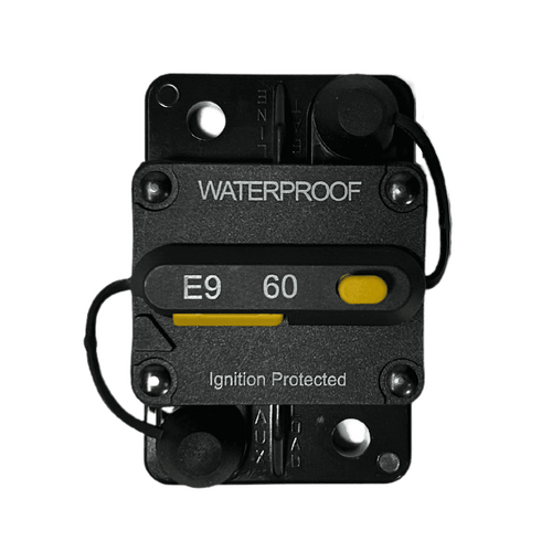 Exotronic 60A Surface Mount Waterproof DC Circuit Breaker