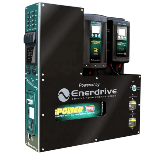 Enerdrive Adventurer SYSTEM LEFT 40AC 40DC 2000X INC SIMARINE