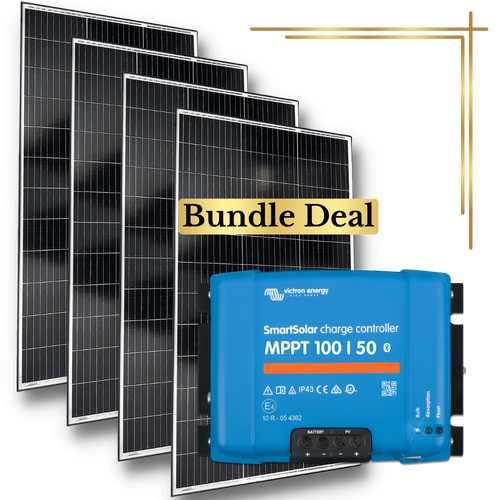 Exotronic 4 x 180w Solar Panel & Victron SmartSolar MPPT 100/50 Kit