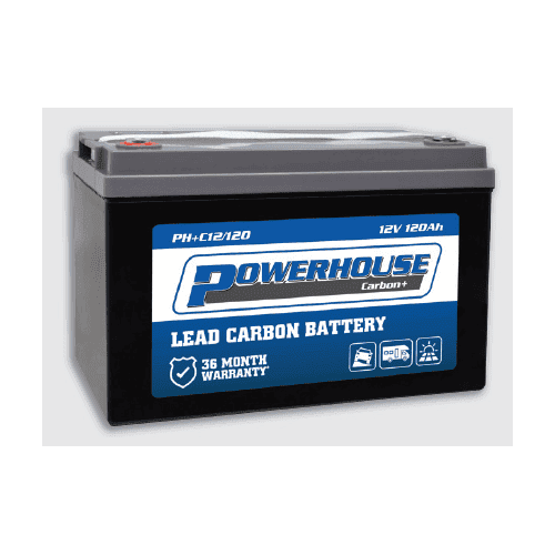 PowerHouse 120Ah Lead-Carbon Deep Cycle Battery
