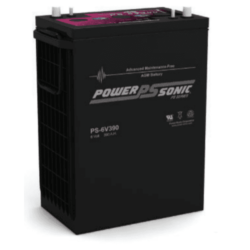 Power-Sonic 6V 390Ah AGM Deep Cycle Battery