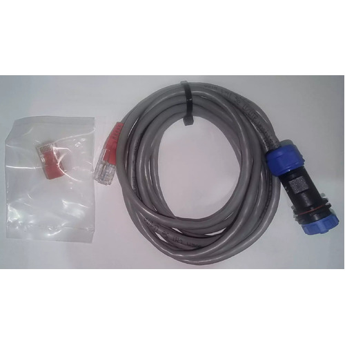 REC CAN Bus cable from 2Q BMS to SMA & other inverters, 10metres, Weipu SP13 connector to RJ45 connector