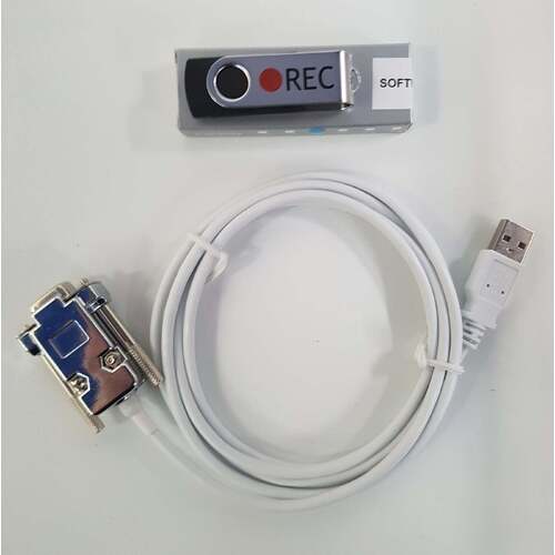 REC BMS PC Master Control Software with cable galvanically isolated USB to RS485 adaptor