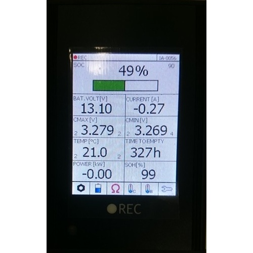 REC BMS LCD Touch Display