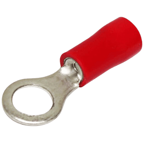 Hellermann Tyton Pre-Insulated Terminal Red Ring Lug 10mm Hole