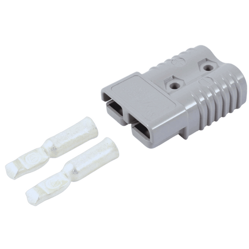 Genuine 120A Grey Anderson Plug Connector with 2AWG Contacts