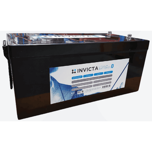 Invicta 12V 300Ah Lithium Battery With Bluetooth