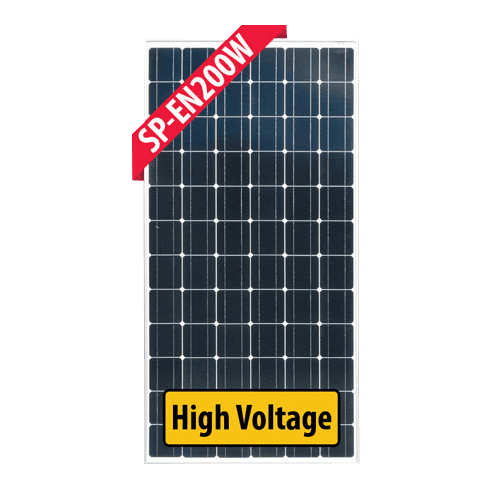 Enerdrive 200W Fixed Mono Frame Solar Panel - 24V