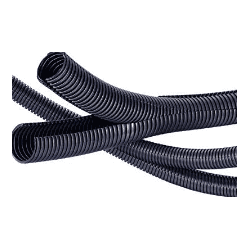 25m Roll of 36mm ID Split Tube Flexible Conduit Black