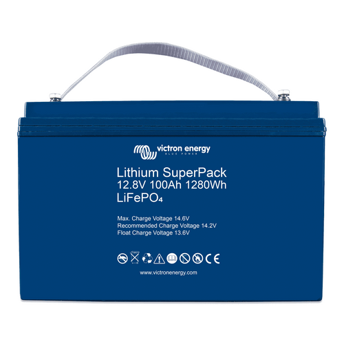 Victron 12V 100Ah SuperPack High Current Lithium Battery
