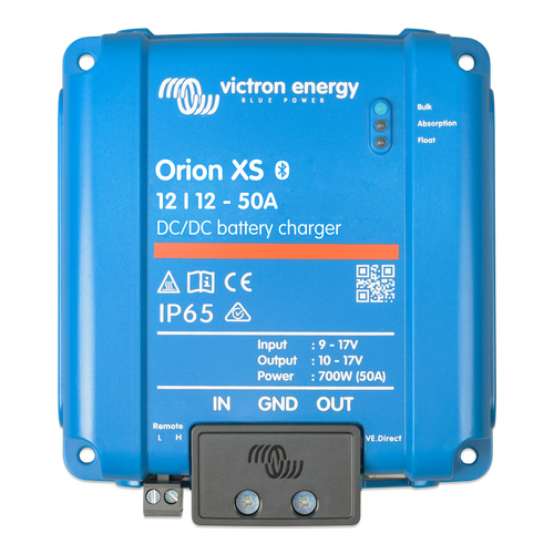 Victron 12V to 12V Orion XS 12/12-50A DC-DC Smart Battery Charger - EMC Improved Version