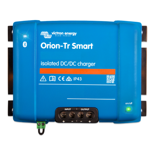 Victron Orion-Tr Smart 24/12-20A (24V INPUT/12V OUTPUT) Isolated DC-DC charger+VIC-ORI241224120_1+charger, 12 to 12