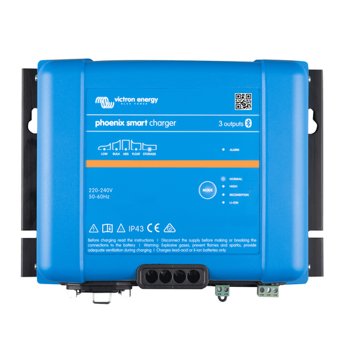 Victron 24V 25A Multi-Bank Phoenix Smart IP43 24/25(3) Battery Charger