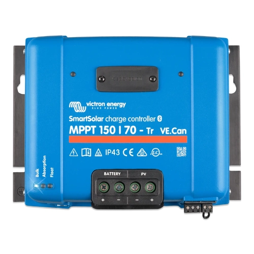 Victron 12/24/48V 70A SmartSolar MPPT 150/70-Tr VE.Can Bluetooth Solar Charge Controller