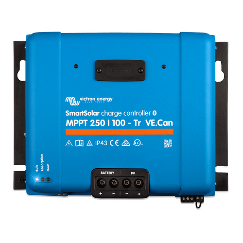 Victron 12/24/48V 100A SmartSolar MPPT 250/100-Tr VE.CAN Bluetooth Solar Charge Controller