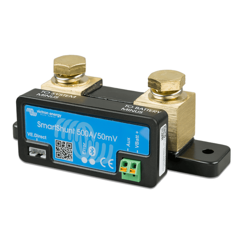 Victron SmartShunt 500A/50mV Battery Monitor