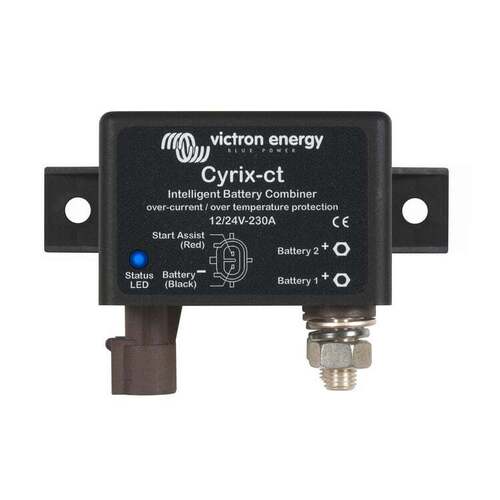 Victron Cyrix-ct 12/24V-230A intelligent battery combiner - VSR (Voltage Sensitive Relay)+Vic-CYR010230010+Cyrix-ct-Intelligent, Load Relay