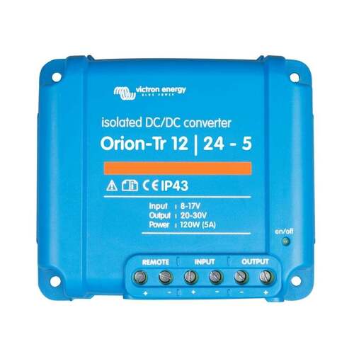 Victron Orion-Tr 12/24-5A (120W) Isolated DC-DC converter+Vic-ORI122410110+Orion, Tr Isolated DC-DC, converter