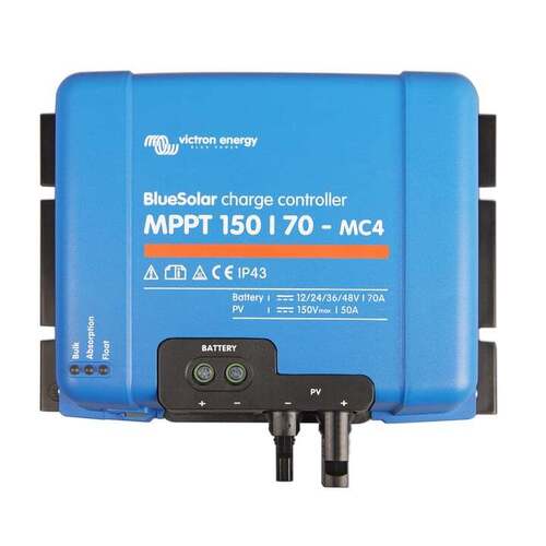 Victron 12/24/48V 70A BlueSolar MPPT 150/70-MC4 Non-Bluetooth Solar Charge Controller