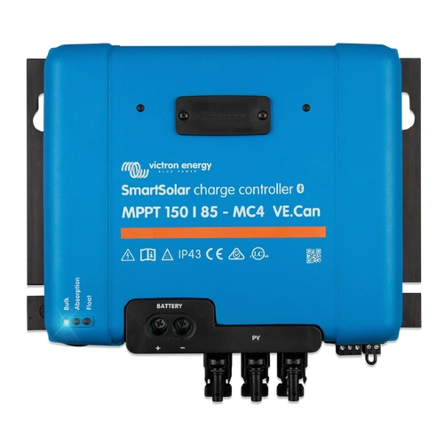 Victron 12/24/48V 85A SmartSolar MPPT 150/85-MC4 VE.Can Bluetooth Solar Charge Controller
