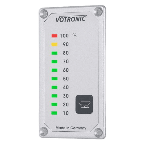 Votronic Tank Level Display S - Faeces Toilet Black Water