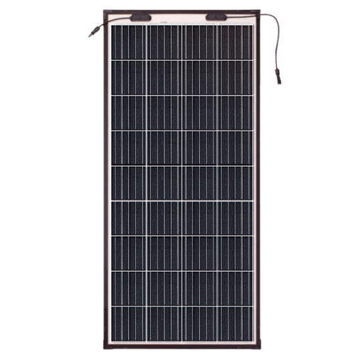 Sunman eArc 185W - Flexible Solar Panel - Thin Frame Around Perimeter