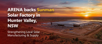 ARENA backs new Sunman Solar factory in Hunter Valley, NSW