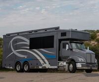 5 Star Luxury Motorhome Fitted with eArc Solar Panels, Lithium Batteries and Victron products