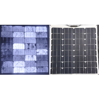 Flexible Solar Panel Electroluminescence Imaging Comparison