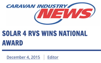 Caravan Industry News 2015