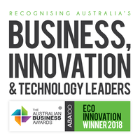 Winner 2018 Australian Business Award for ECO Innovation