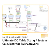 Ultimate DC Cable Sizing / System Calculator for RVs/Caravans