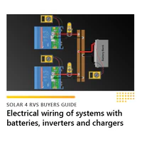Electrical wiring of systems with batteries, inverters and chargers