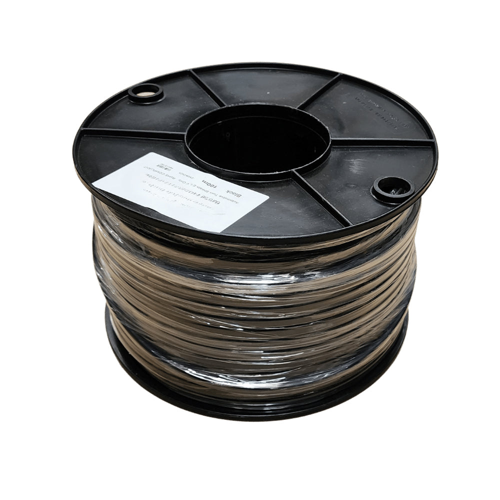 100m Roll of KEY 6mm (4.59mm²) Twin Core Automotive Cable