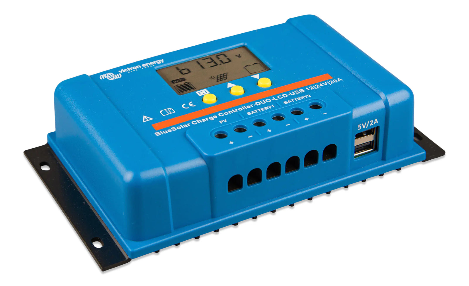 Victron 12/24V 20A BlueSolar PWM-LCD&USB (DUO Dual Battery) Solar Charge Controller